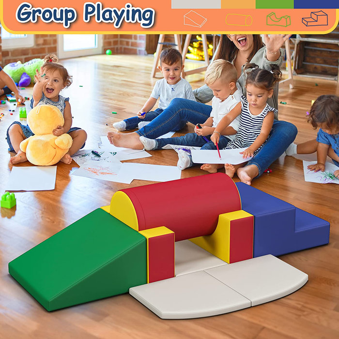 TOLEAD Toddler Foam Climber Wayfair